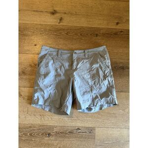 Royal Robbins Womens Gray Outdoor Hiking Shorts Size 12